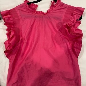 Hot pink English Factory shirt